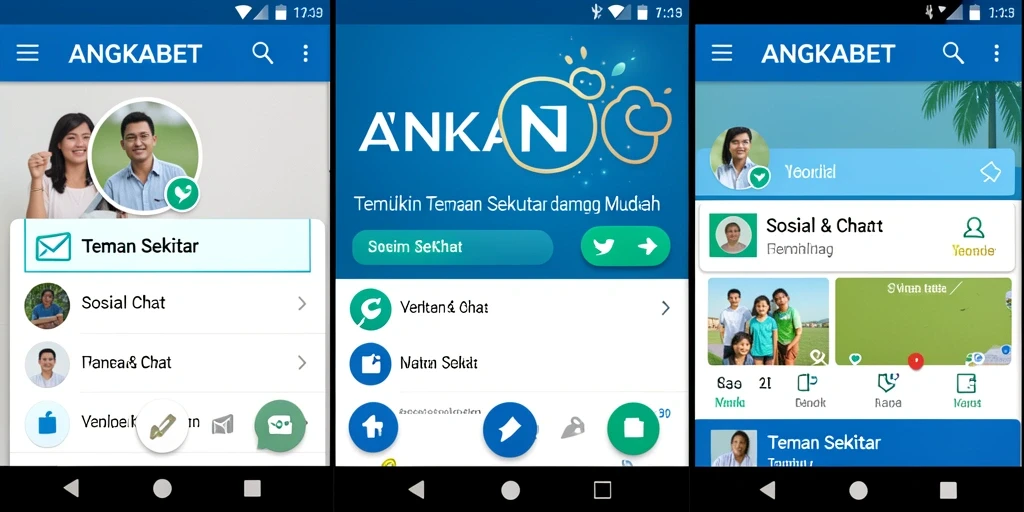 Tampilan antarmuka pengguna ANGKABET yang menarik dan interaktif.