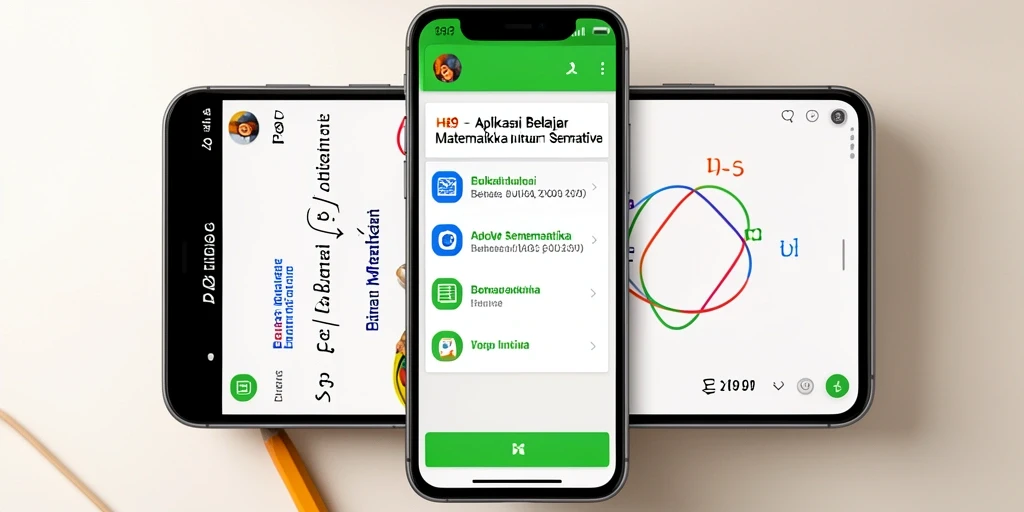 Antarmuka aplikasi H89 yang menarik dan interaktif untuk belajar matematika.