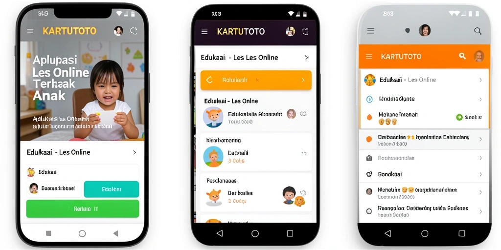 Antarmuka aplikasi KARTUTOTO yang intuitif dan ramah pengguna.
